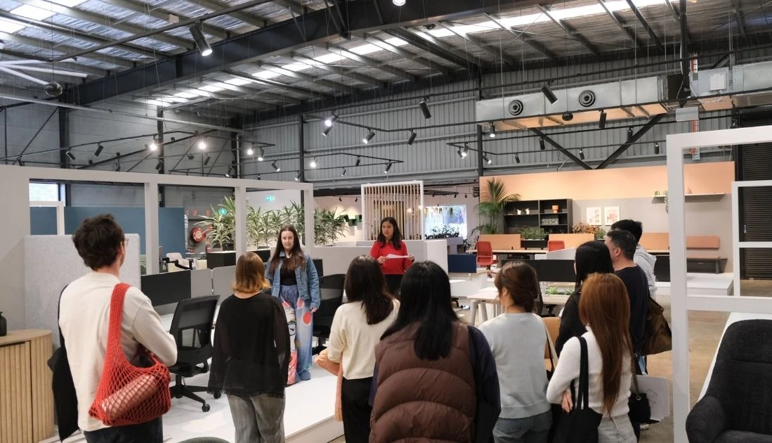 A Day with UNSW Design Students at Krost Sydney Showroom - Unsw Student Krost Showroom Workshop