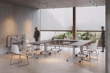 Why do multi-purpose rooms demand mobile infrastructure?