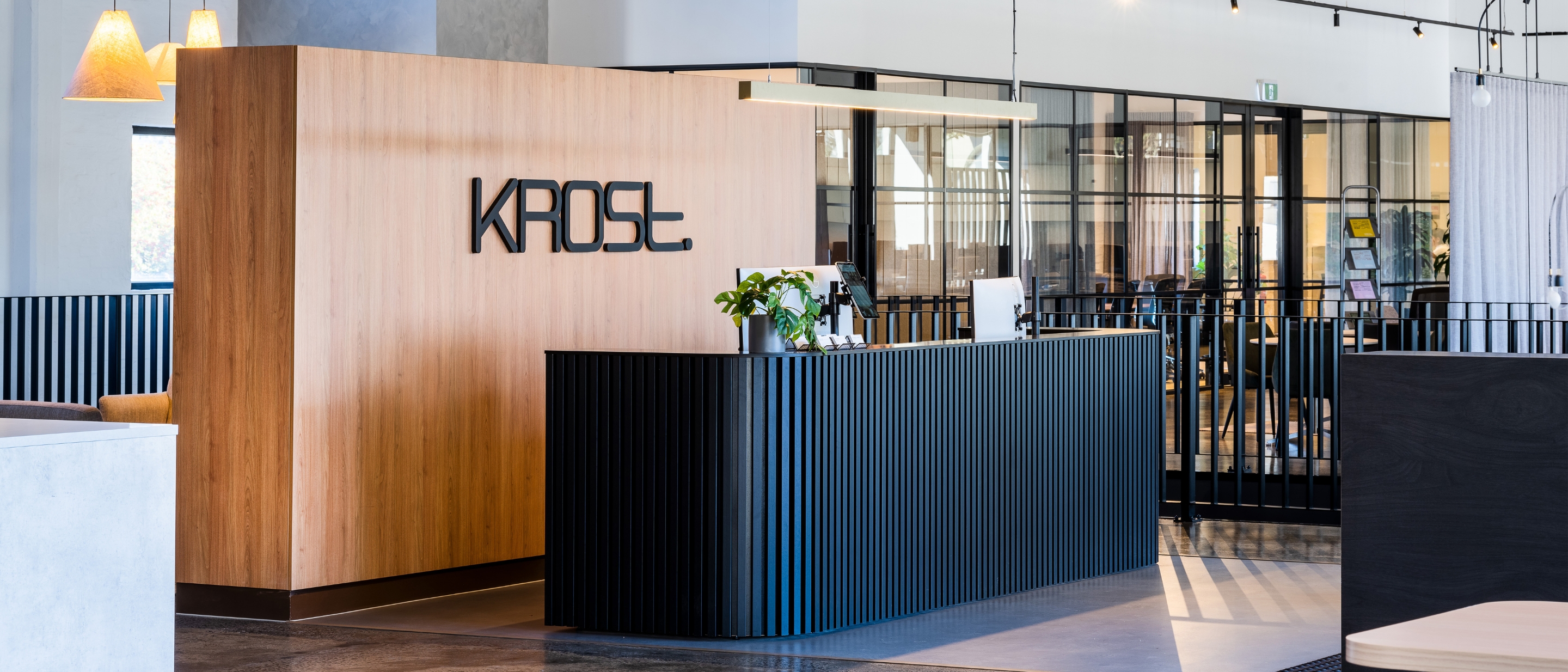 Krost reception area