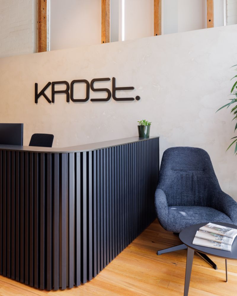 Inside the Krost Brisbane showroom