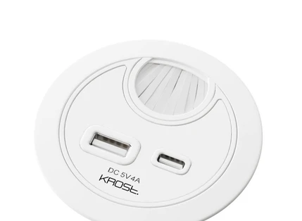 Neat Cable Pass-Through