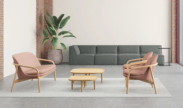 A Cohesive Lounge Seating Solution