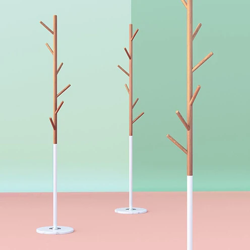 A Fusion of Natural Wood and Steel