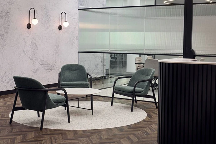 A Statement in Porcelain and Terrazzo