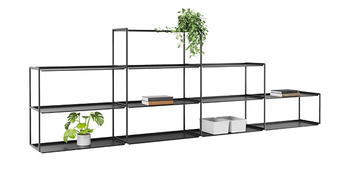 A Modular System for Wall Storage and Display