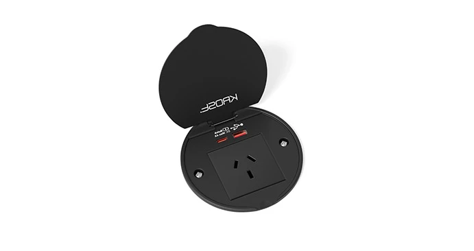 Convenient Power and Charging for Your Desktop