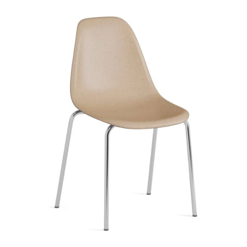 Inc - Sand Composite Shell - Chrome Legs