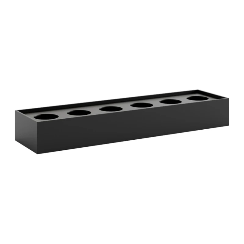 Planter Unit - 1800W x 240H x 460D - Black