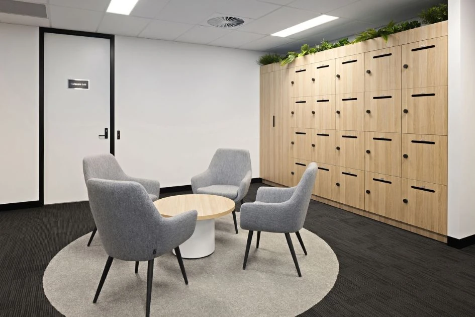 Datacom Office - Datacom Locker 1 Krost Joinery