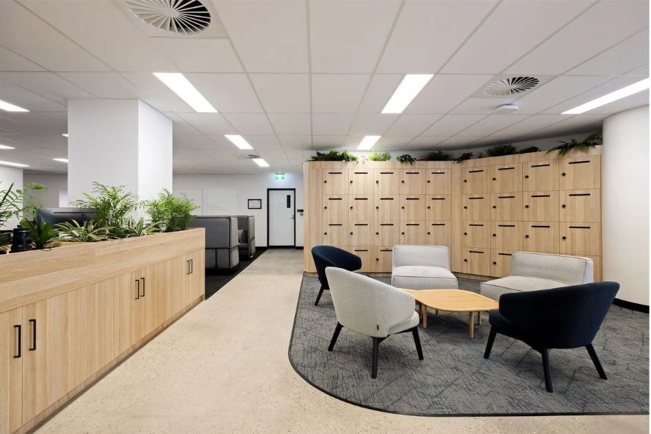 Datacom Office - Datacom Locker 2 Krost Joinery