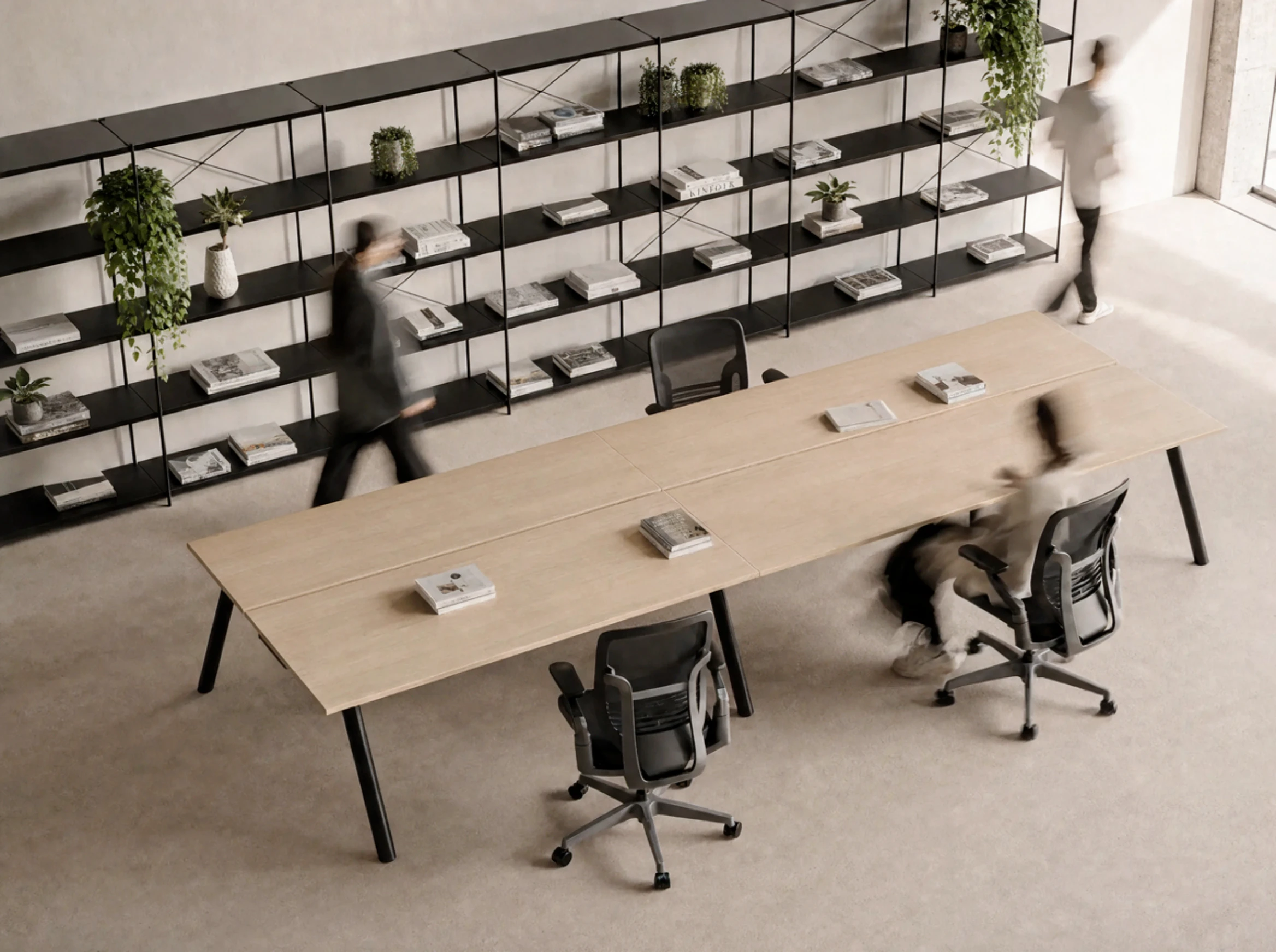 Archi at a workstation