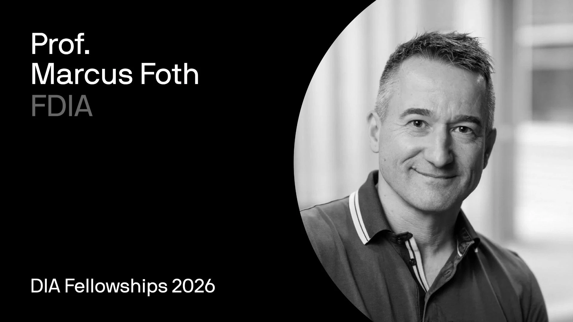 Prof. Marcus Foth - DIA Fellow